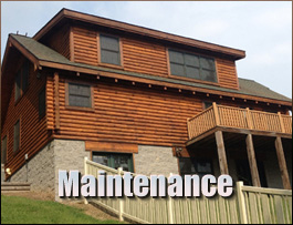  Waverly, Alabama Log Home Maintenance